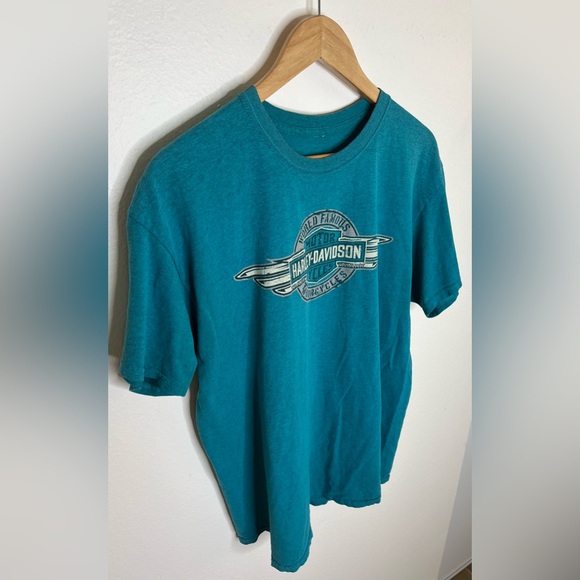 Harley Davidson LARGE “Grand Teton” Idaho Falls Idaho Vintage Moto T Shirt - Picture 8 of 10